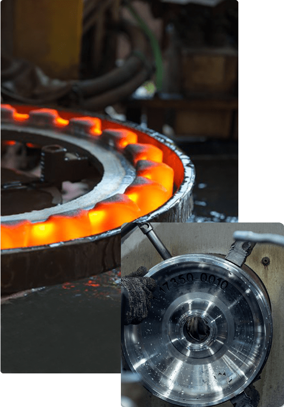 Nors Equipment’s full range of KMF undercarriage parts